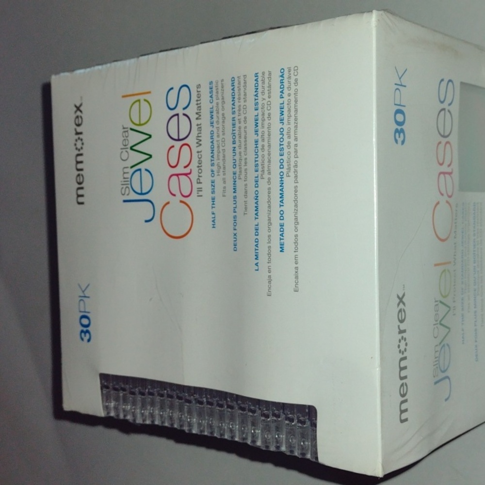 JEWEL CASES MEMOREX